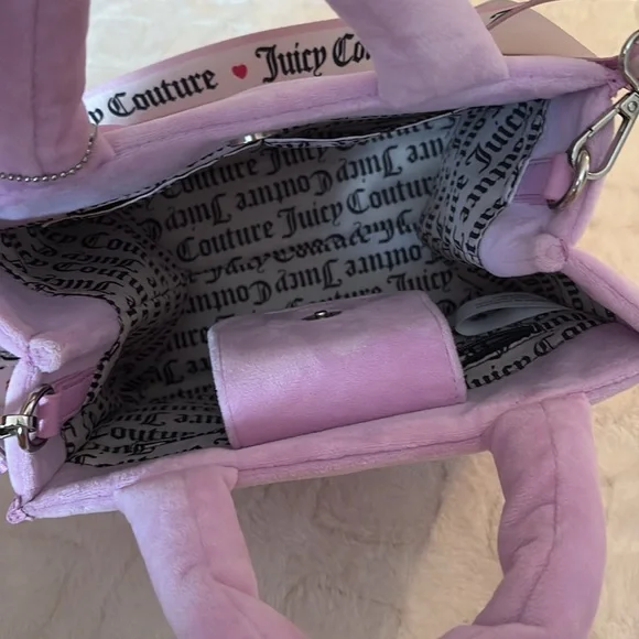 Juicy Couture Pink Tote Bag with Structured Design - Picture 4 of 4